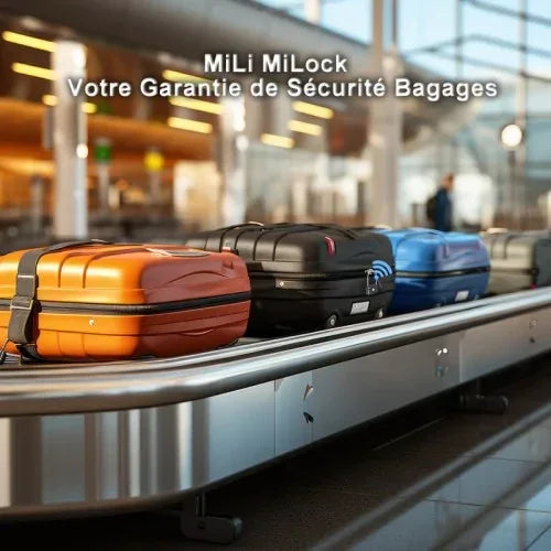 MiLi MiLock Anti Loss Luggage Lock - Black - Tashqila MiLi MiLock Anti Loss Luggage Lock - Black - Tashqila
